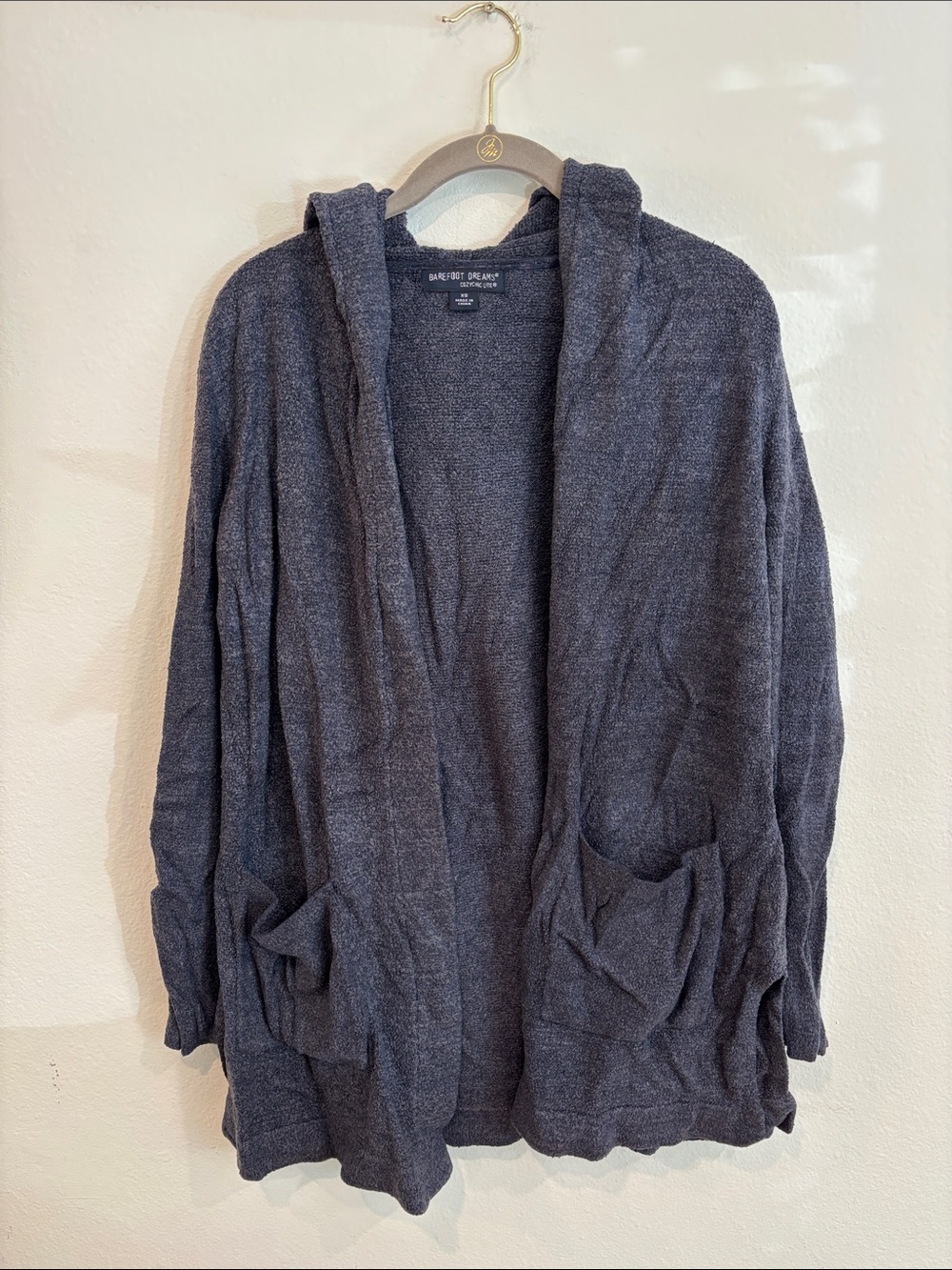 Barefoot Dreams Cozychic Lite Cardigan. Size XS